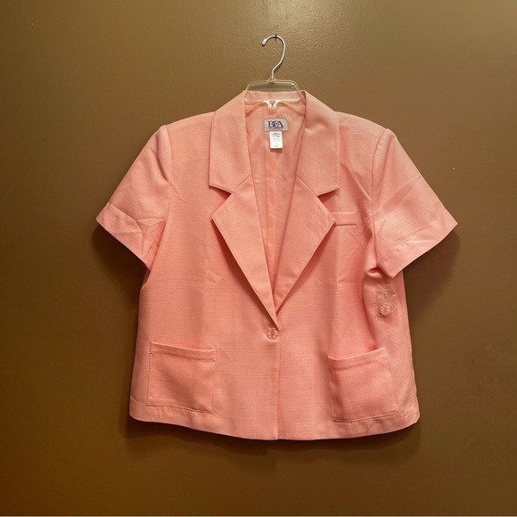 NWOT BFA Classics Short Sleeve Blazer - Picture 1 of 5